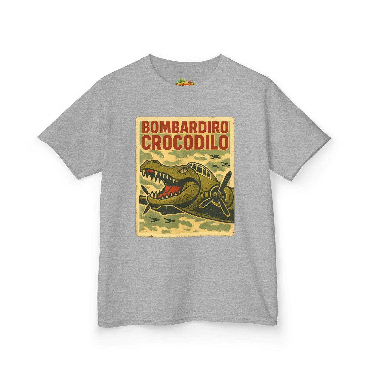 Bombardino Crocodilo Kids Heavy Cotton™ Tee