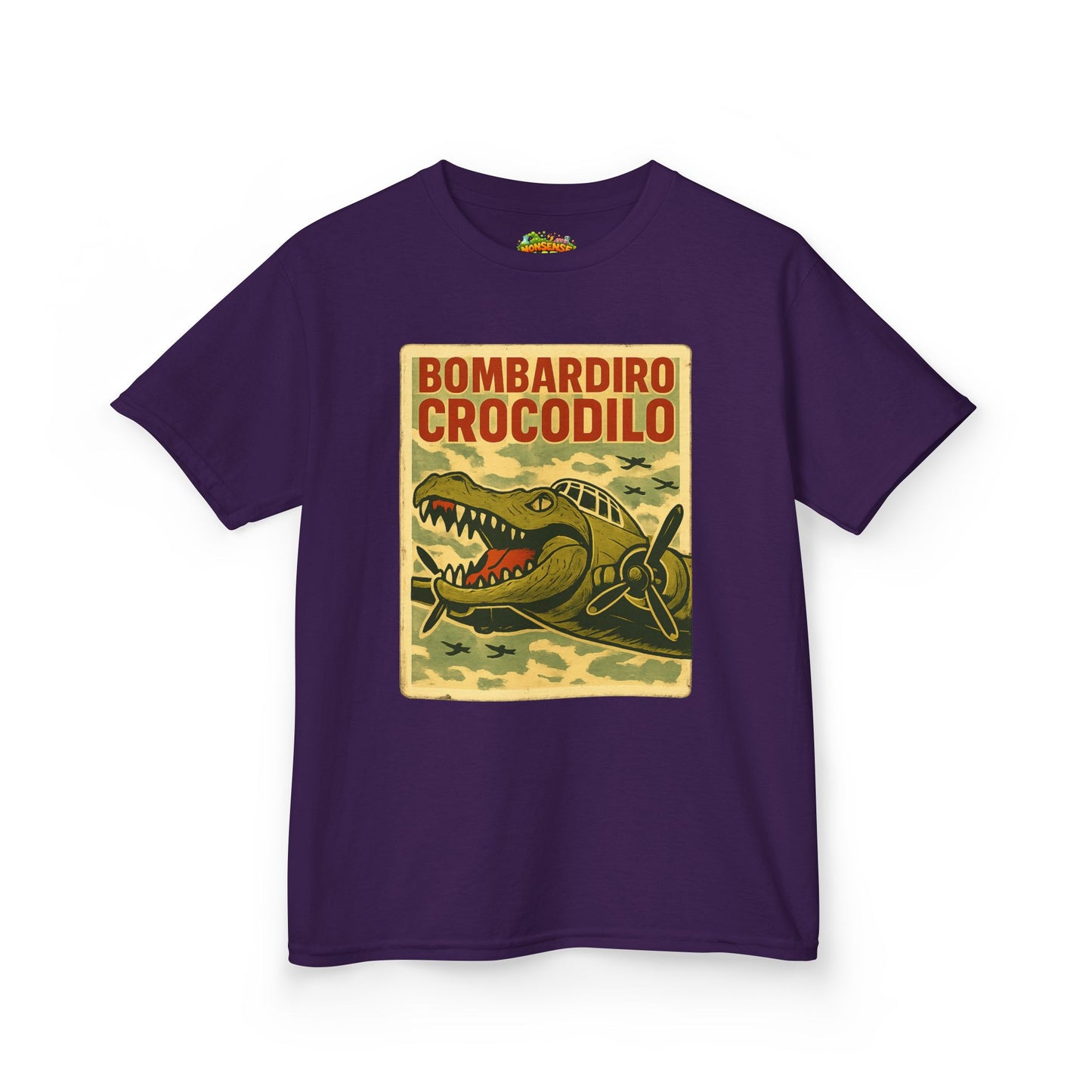 Bombardino Crocodilo Kids Heavy Cotton™ Tee