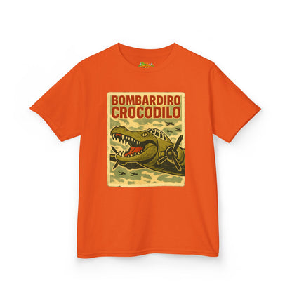 Bombardino Crocodilo Kids Heavy Cotton™ Tee