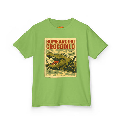 Bombardino Crocodilo Kids Heavy Cotton™ Tee