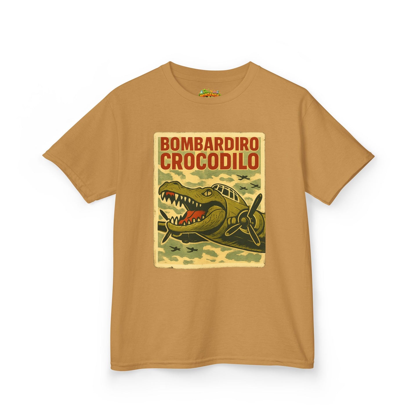 Bombardino Crocodilo Kids Heavy Cotton™ Tee