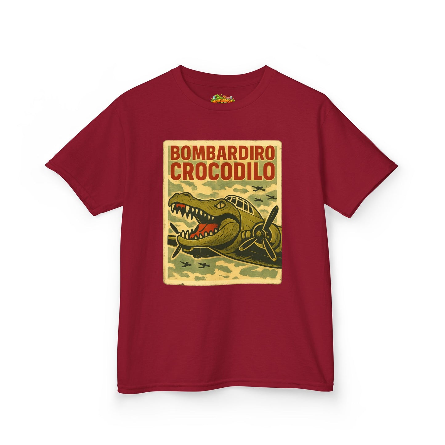 Bombardino Crocodilo Kids Heavy Cotton™ Tee