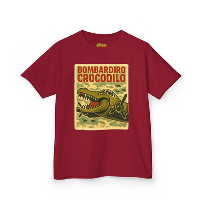 Bombardino Crocodilo Kids Heavy Cotton™ Tee