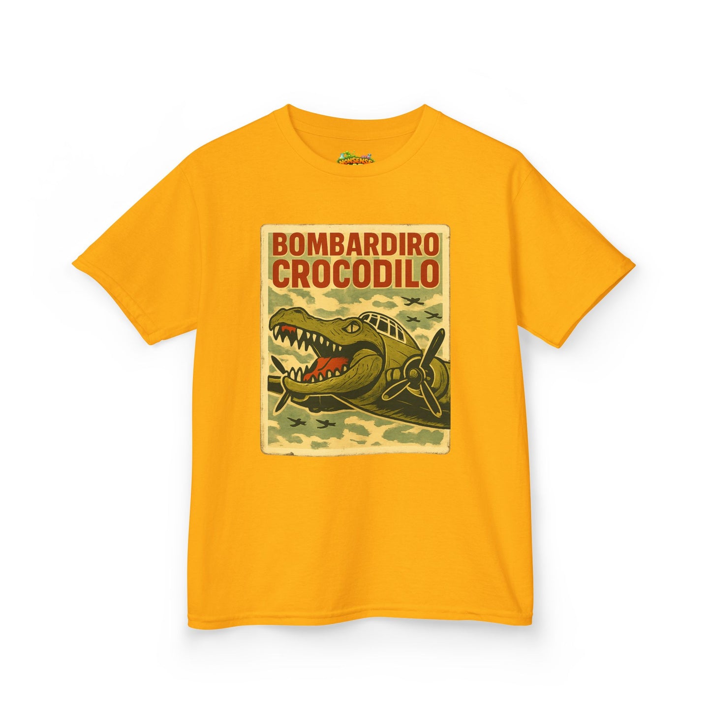 Bombardino Crocodilo Kids Heavy Cotton™ Tee
