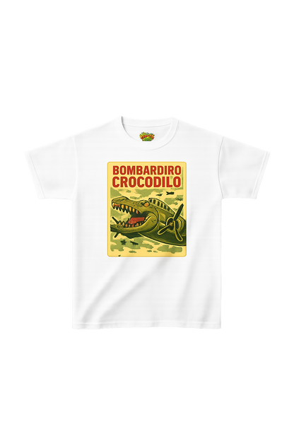 Bombardino Crocodilo Kids Heavy Cotton™ Tee