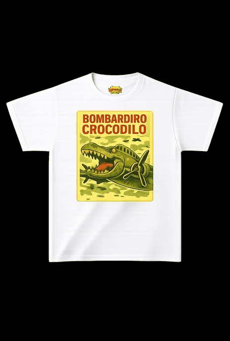 Bombardino Crocodilo Kids Heavy Cotton™ Tee