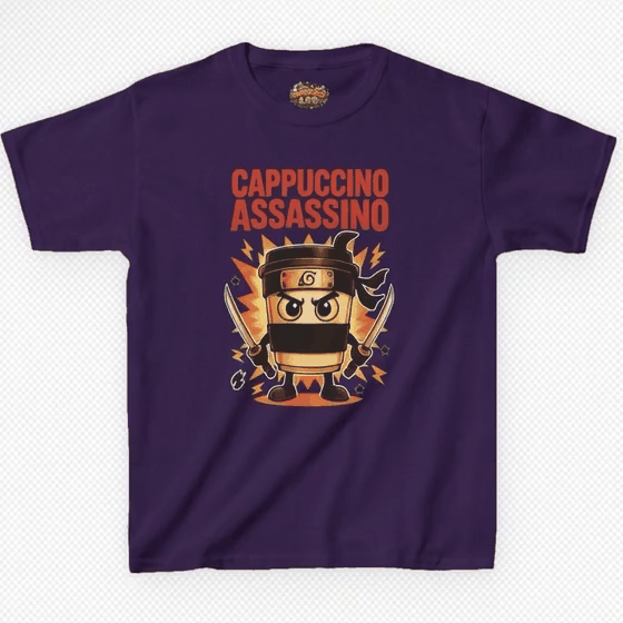 Cappuccino Assassino Kids Heavy Cotton™ Tee