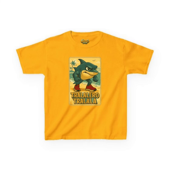 Tralalero Tralala Kids Cotton Tee